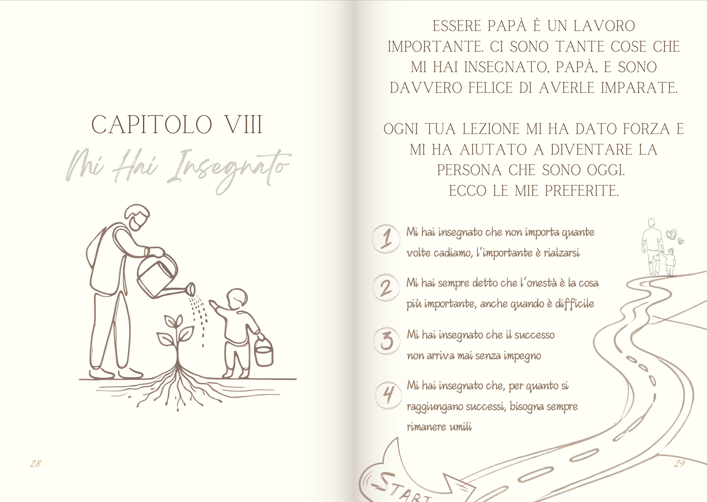 (CARTACEO) "Caro Papà" - Il libro per i Papà